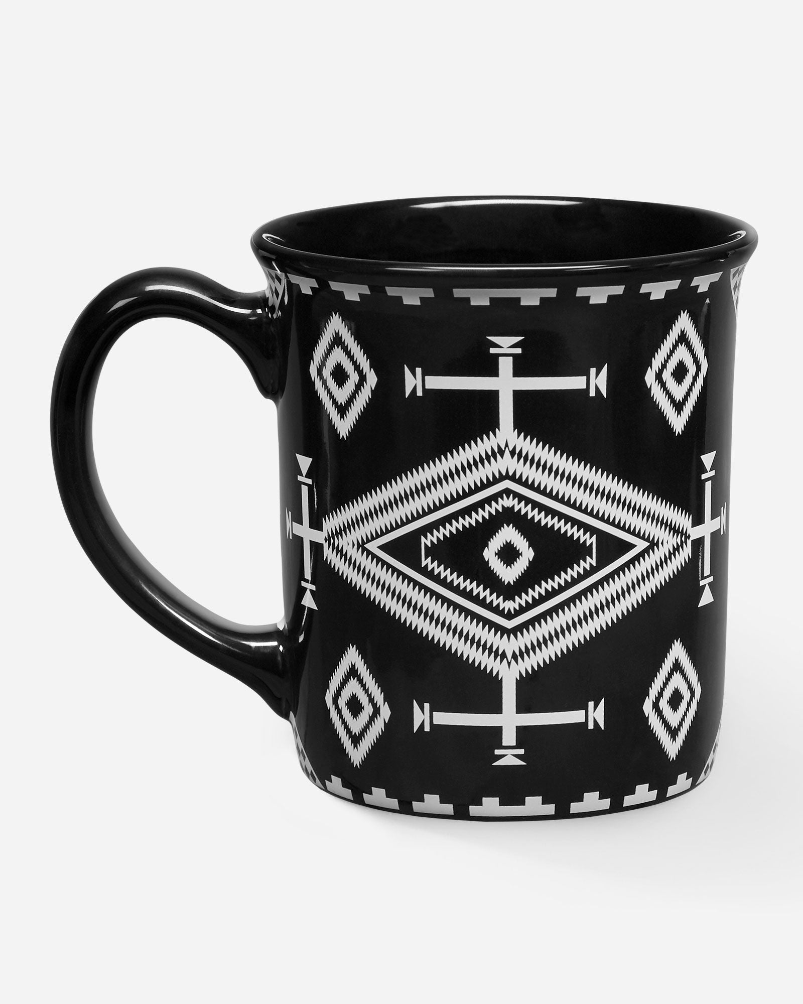 Double Wall Native American Print Glass Mug – Sacred Circle Gifts and Art